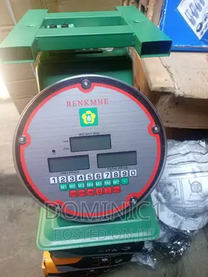 Electric Digital Heavy Duty Black Table Scale