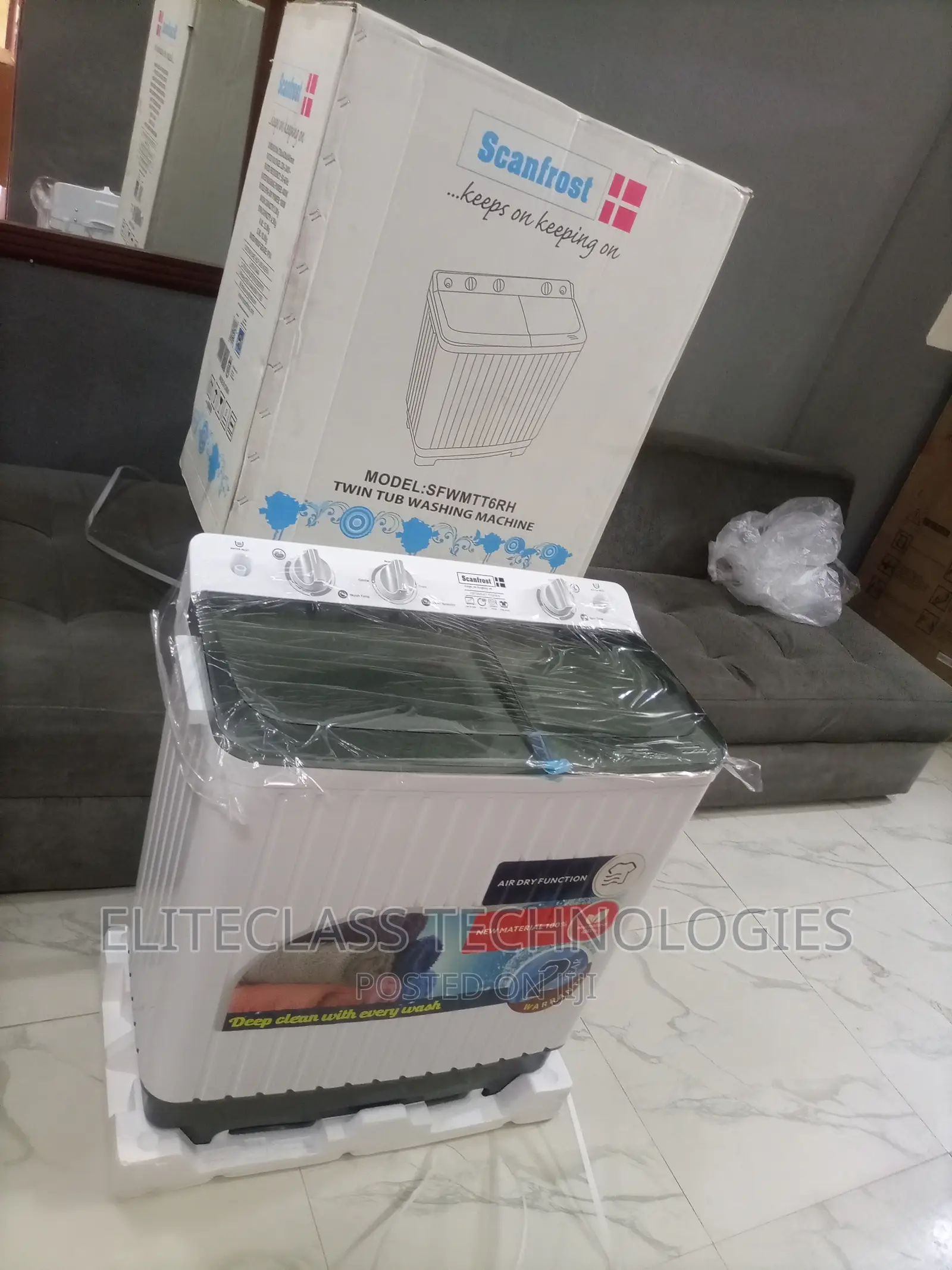 Easy to Use Scanfrost 6kg Washing Tub SFWMTT6RH in Lagos