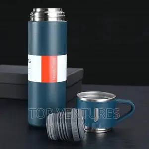 Vacuum Flask With 2 Cups Set - 500ml