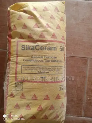 Sikaceram-50 Tile Adhesive Interior Floors Tile Gum 25kg