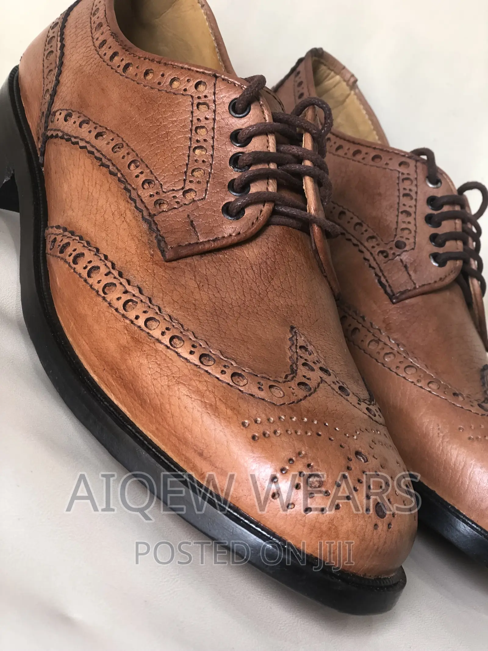 Leather Brouges Shoes