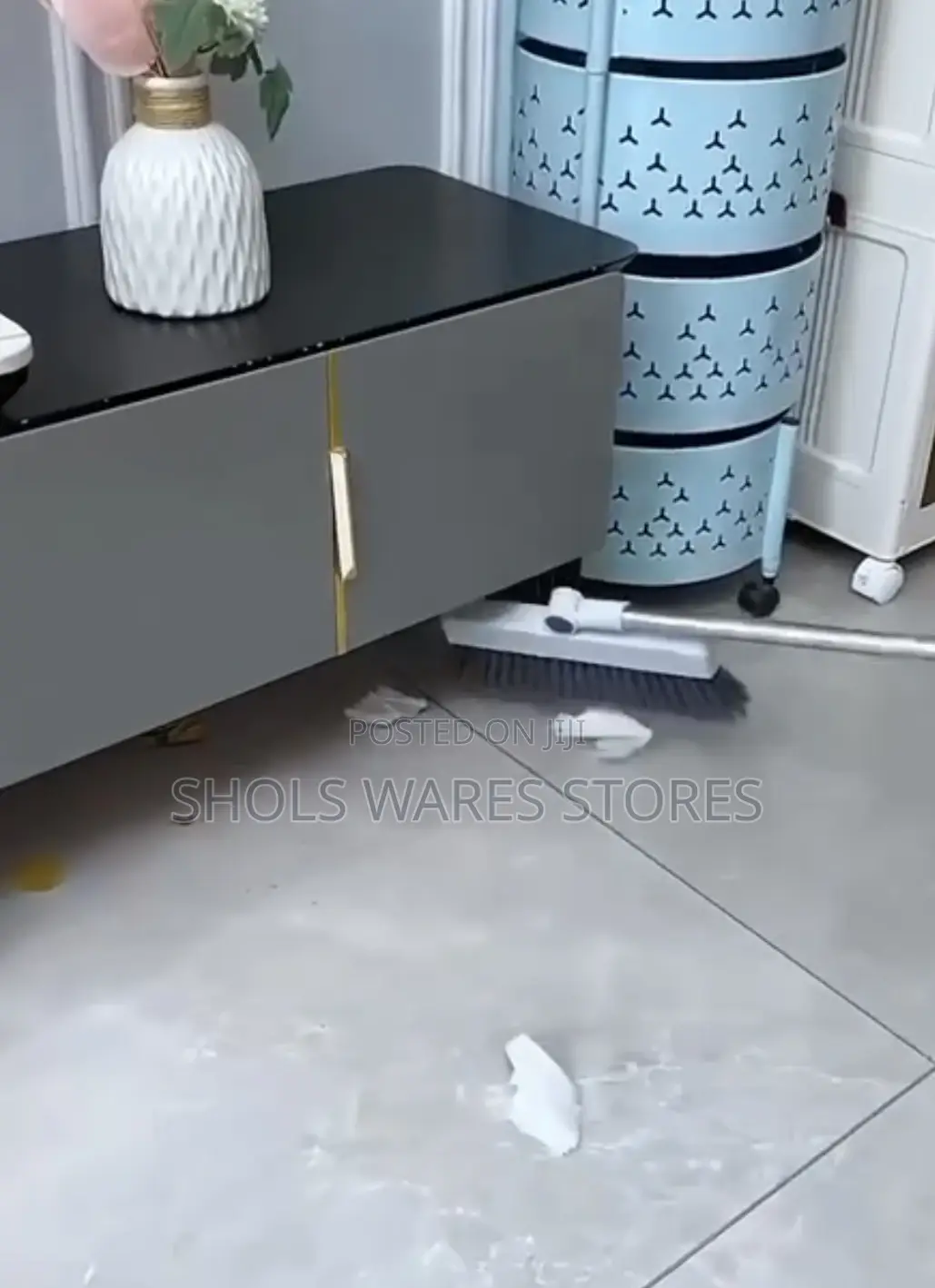 Sweeping Scrubbing Brush With Packer