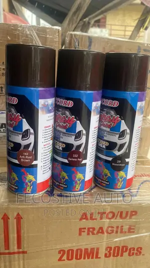 Accord Brown Paint All 3colors 60pieces Up