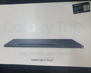New Samsung Galaxy Tab S7 FE 64 GB Black