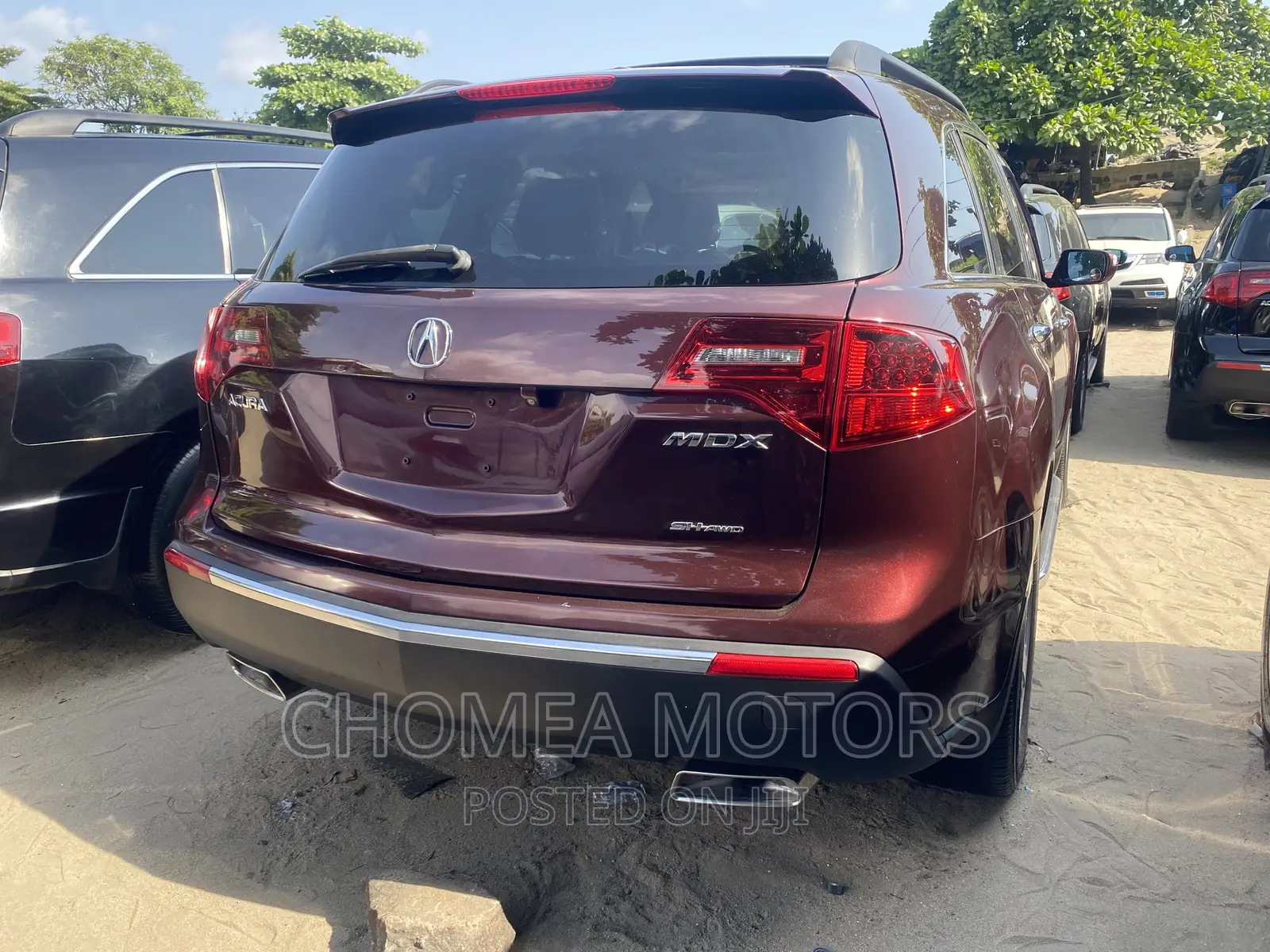 Acura MDX 2011 Red