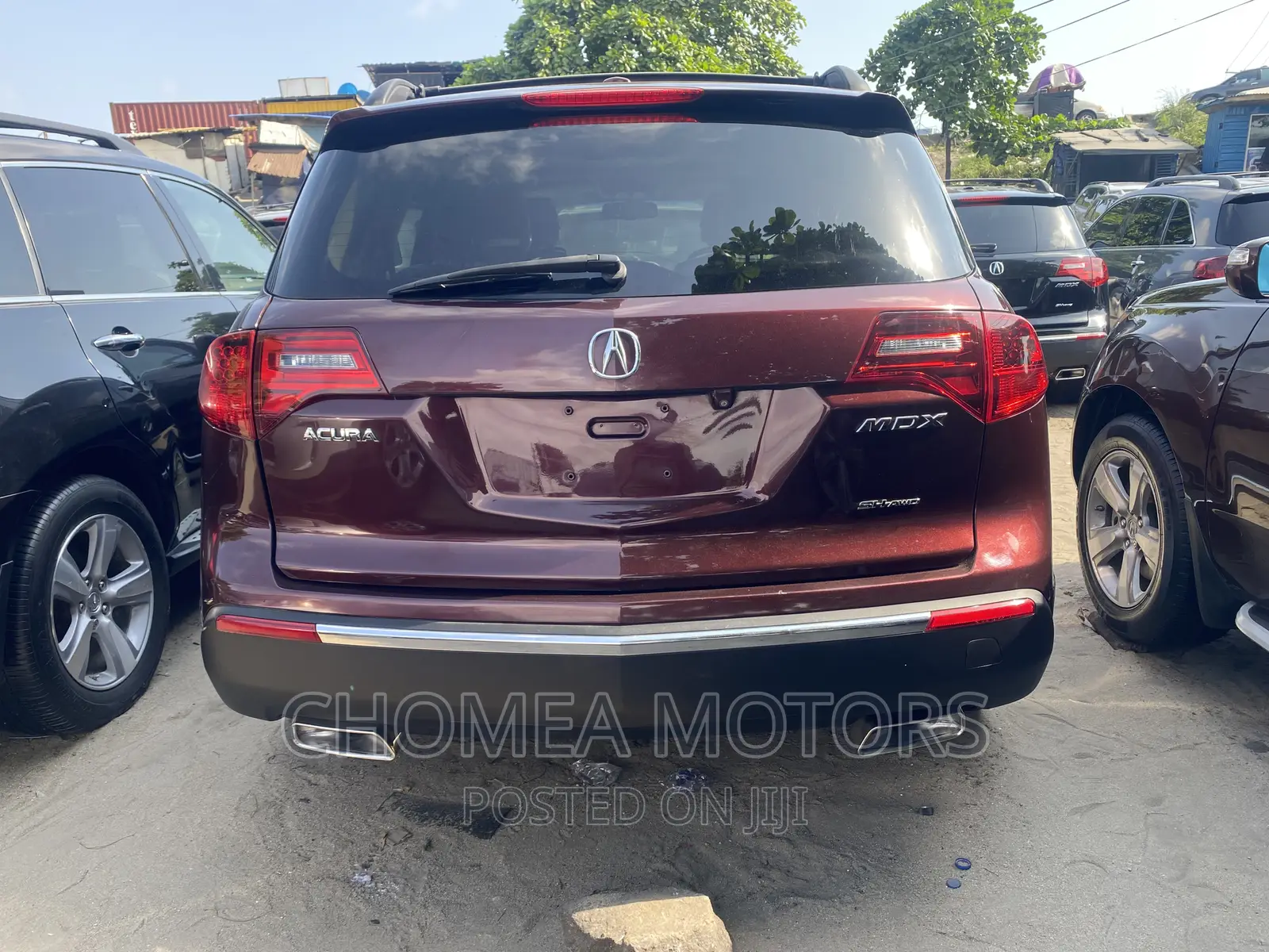 Acura MDX 2011 Red