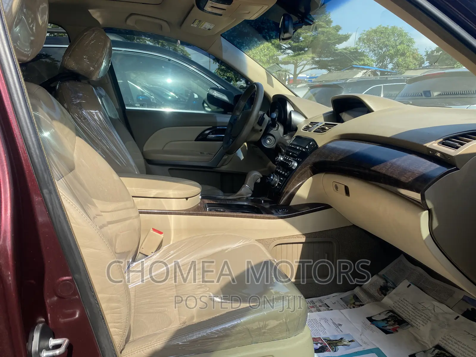 Acura MDX 2011 Red