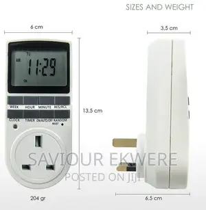 Smart Home 12/24 Hours - Weekly Timer