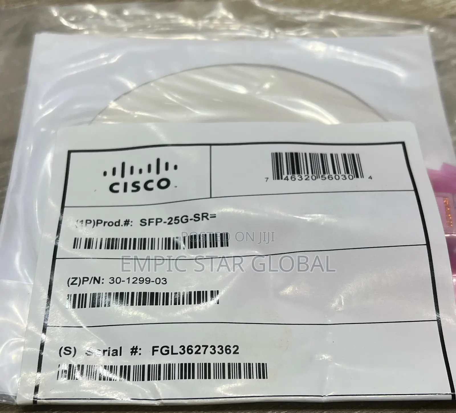 Cisco SFP-25g-Sr Transciver Moduel
