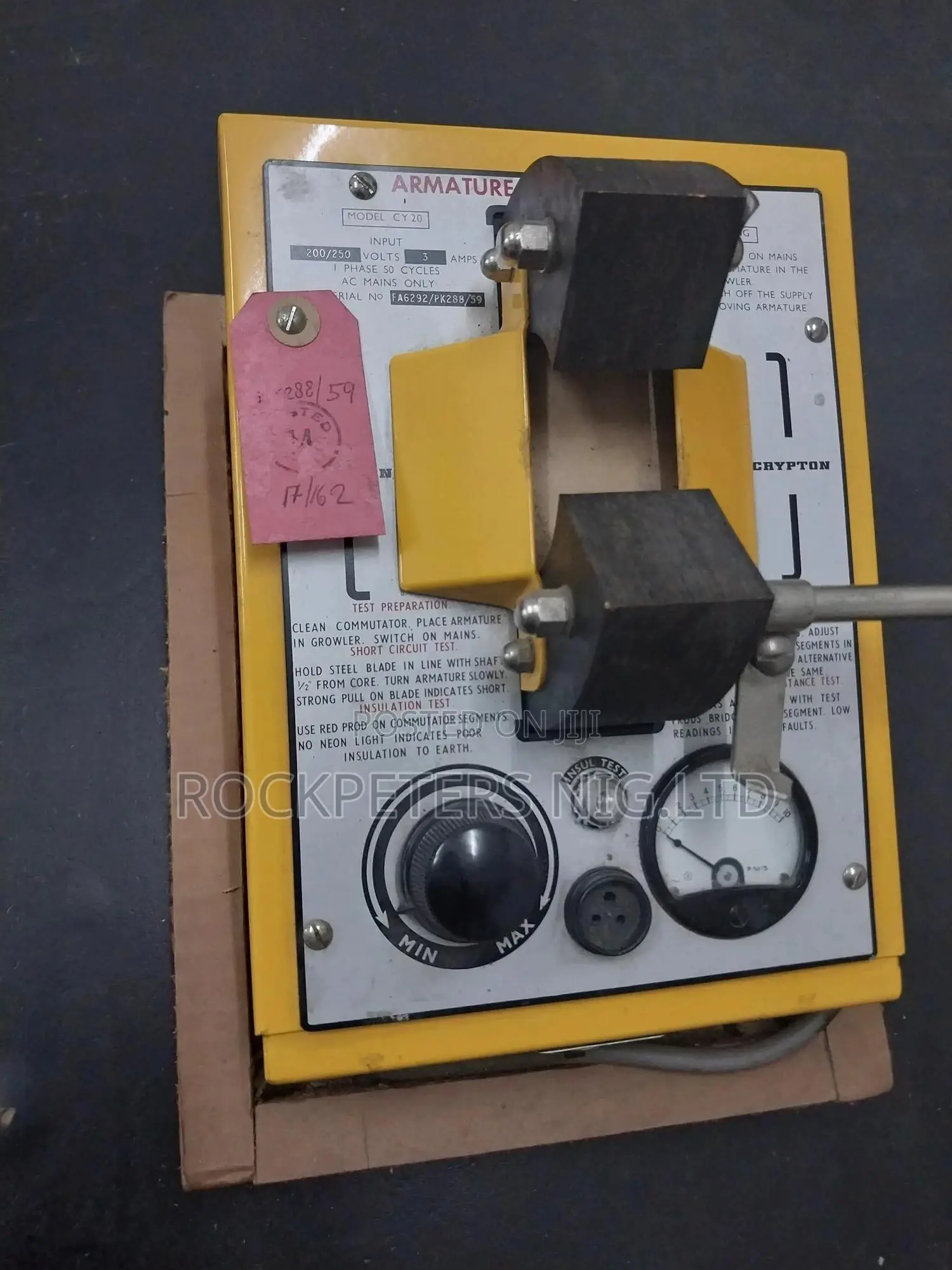 Crypton Armature Testing Growler