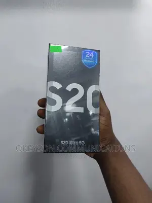 New Samsung Galaxy S20 Ultra 5G 256 GB Black