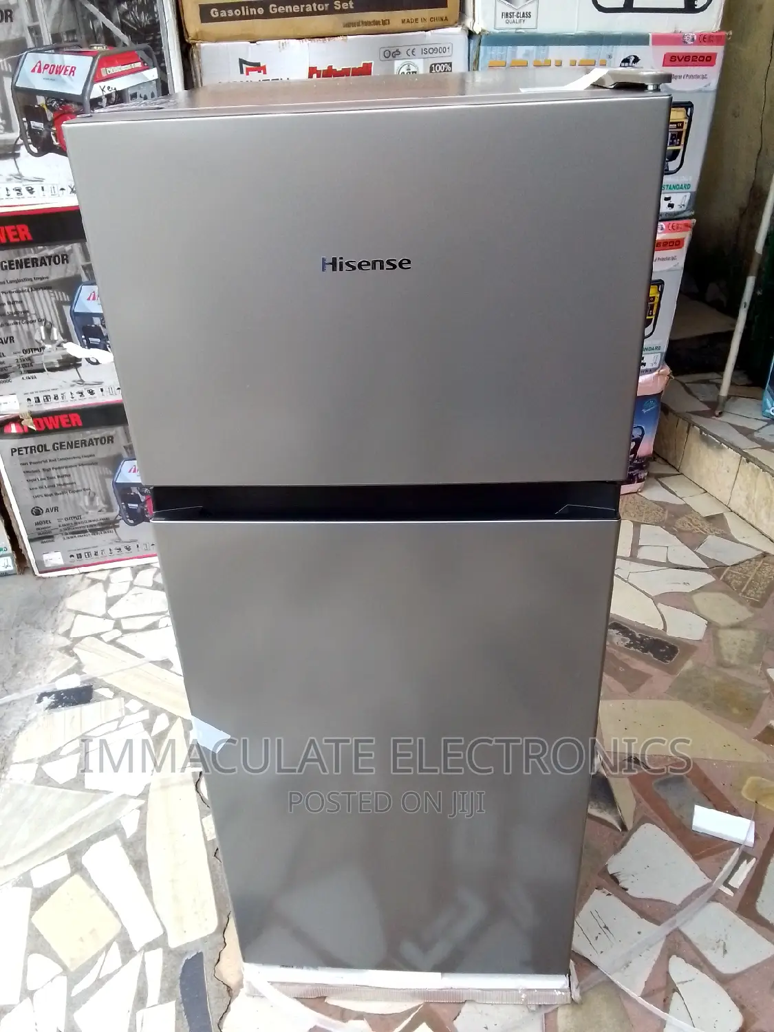 Hisense Double Door Fridge