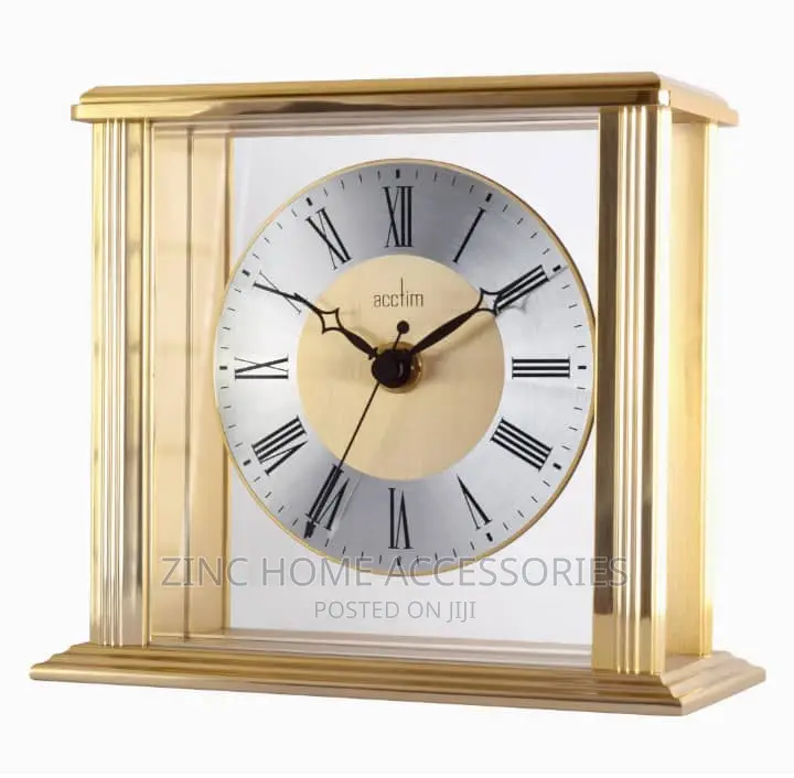 Acctim Hamilton Clock Brass Effect
