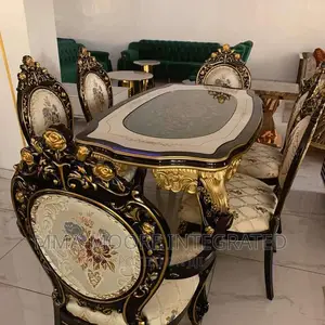 Royal Dining Table Set With 6 Chairs