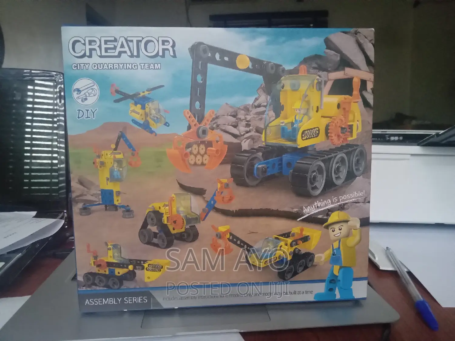 STEAM DIY 6 in 1 Building Blcok Educational Toy