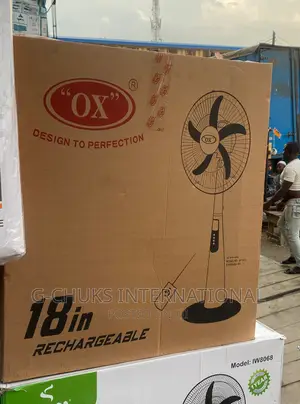 18" Rechargeable Stand Fan