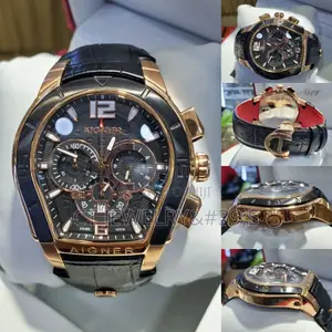 Original Aigner Wristwatch Leather Strap