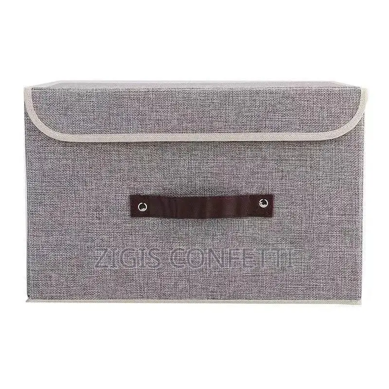 Collapsible Storage Box With Lid