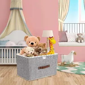 Collapsible Storage Box With Lid