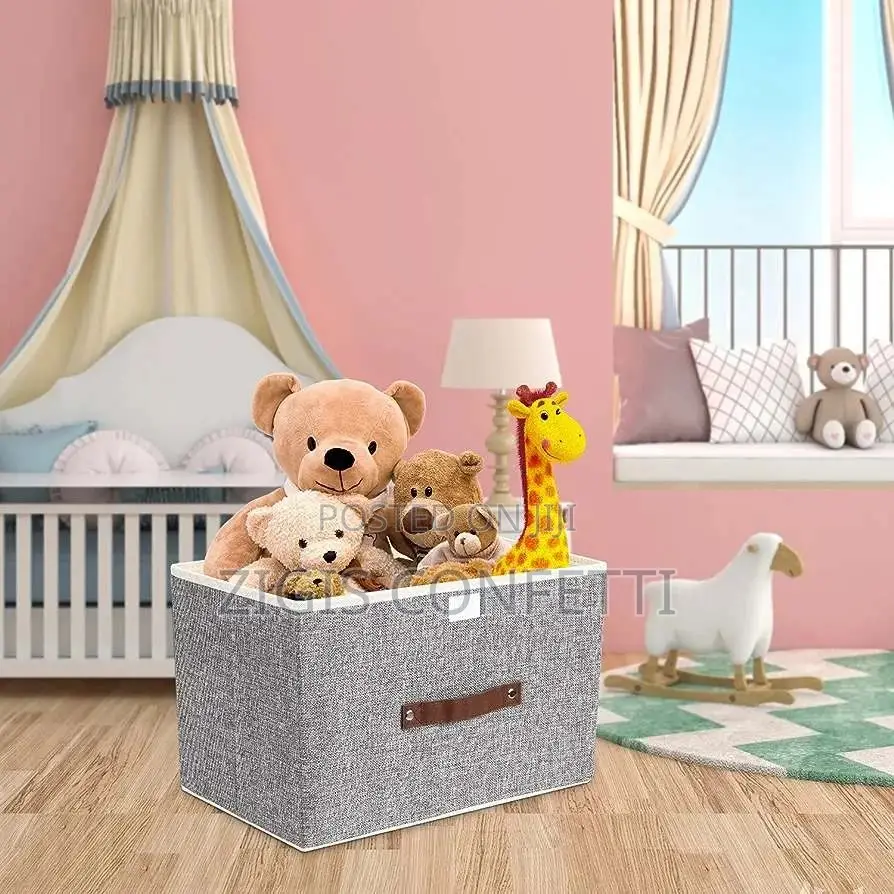 Collapsible Storage Box With Lid