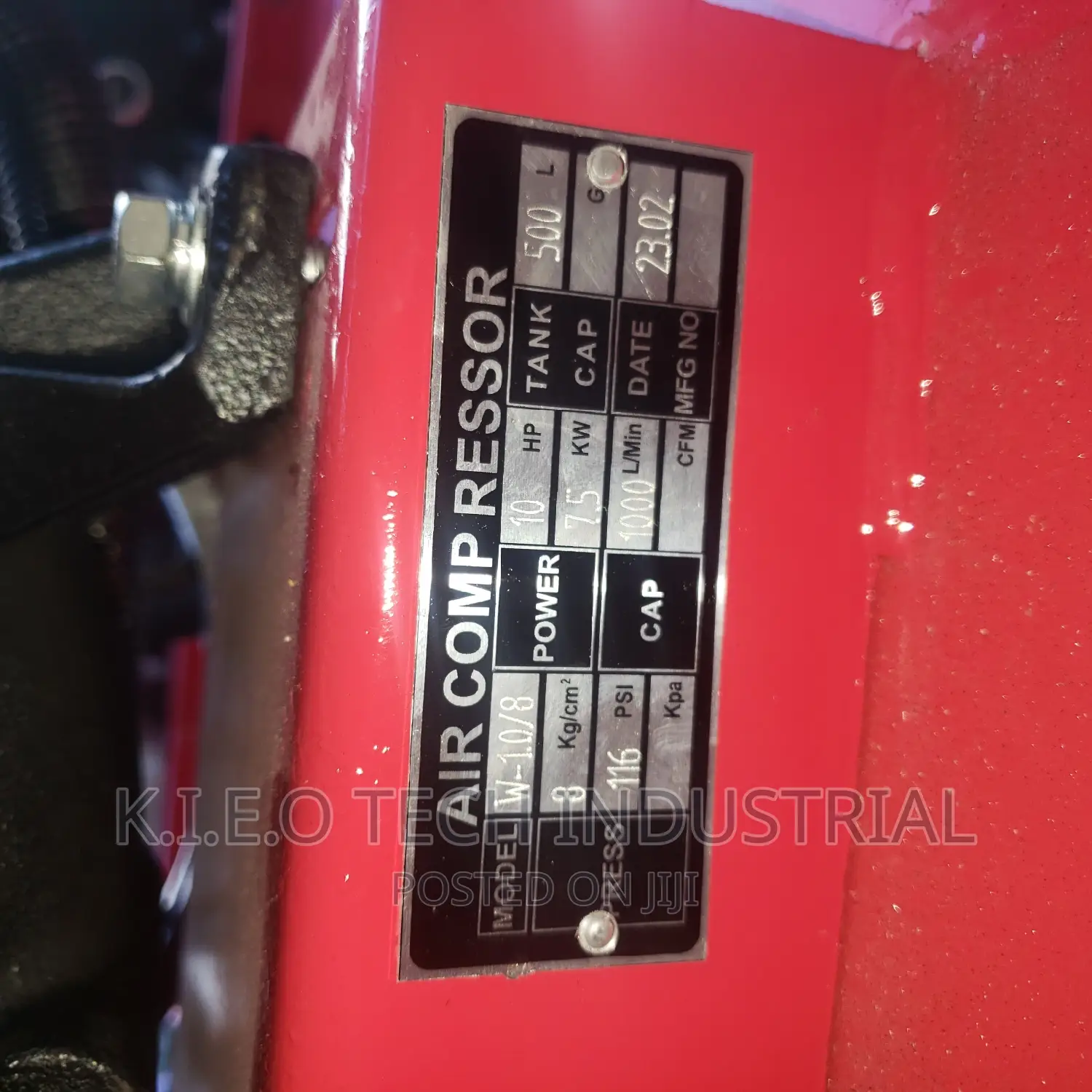 Diesel Engine Air Compressor Machine