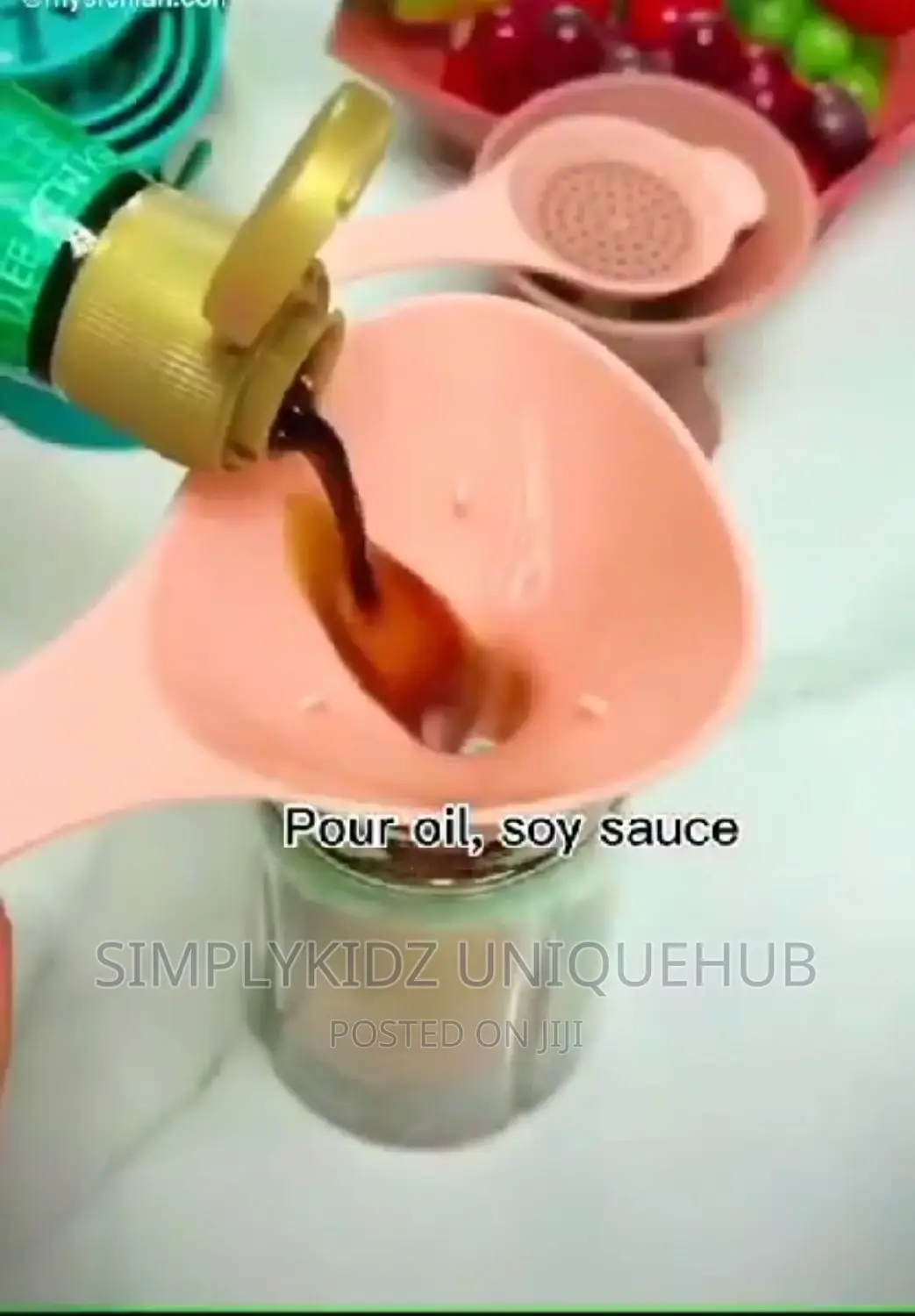 6 in 1 Funnel Set With Strainer