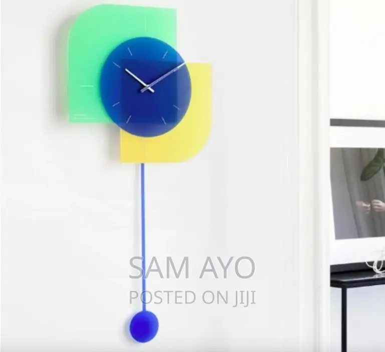 Fashion Pendulum Wall Clock - 46cm X 96.5cm