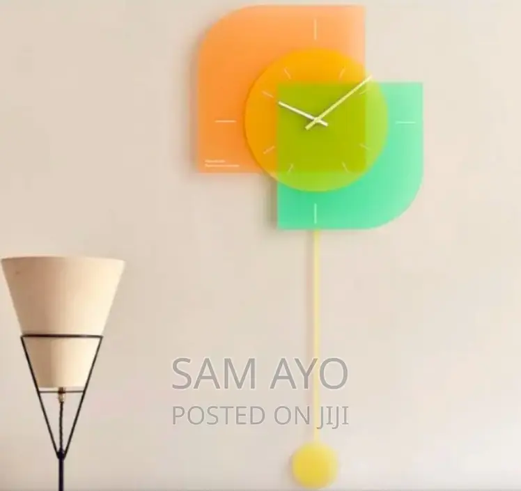Fashion Pendulum Wall Clock - 46cm X 96.5cm