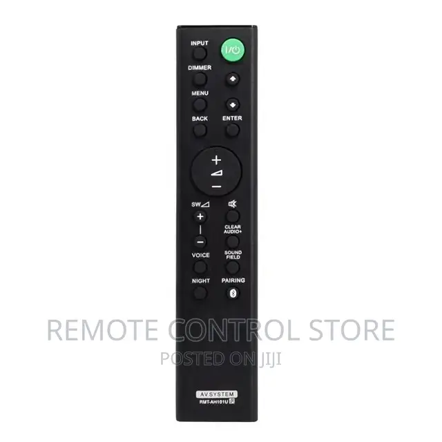 Sony Sound Bar Remote Control