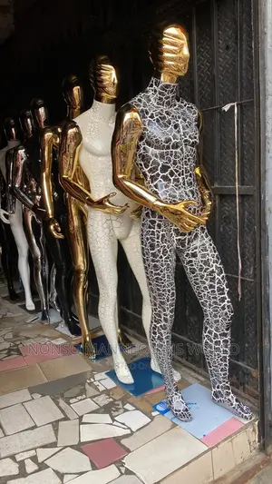 All Fibre Chrome Huge Male Mannequins