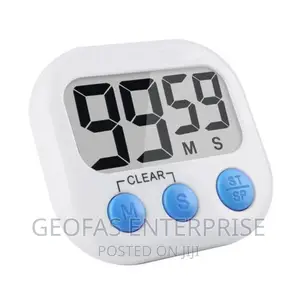 Photo - Digital Kitchen Timer Alarm Clock Food Cooking Kitchen Timer