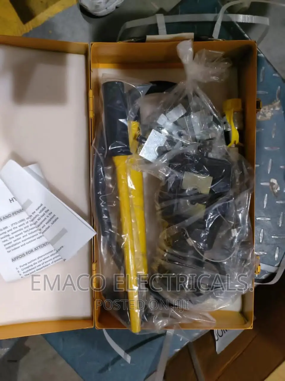 Hydraulic Crimping and Lug Cable Locking Machine