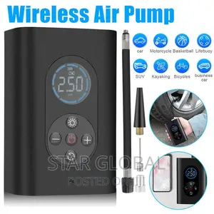 Car Tire Inflator Wireless Digital Air Compressor Pump