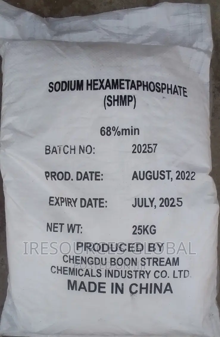 Sodium Hexametaphosphate (SHMP) 68% Min