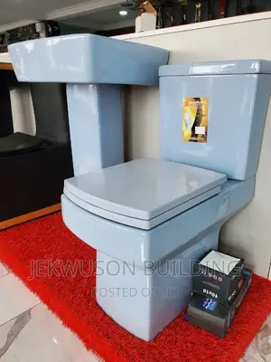 Blue Color Sweethome Wc Set(Payment On Delivery)