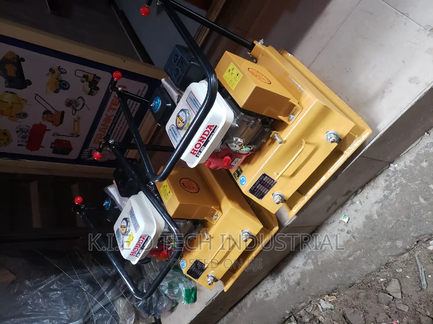 C-90 Compactor Plate Machine