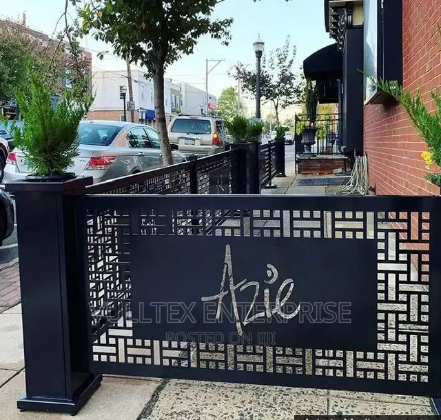 Engraved Logo Laser Cut Rail