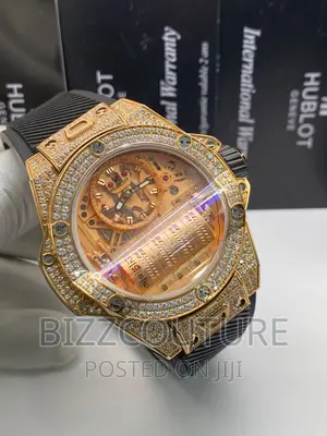 Original HUBLOT Rubber Strap Watch Available in Store