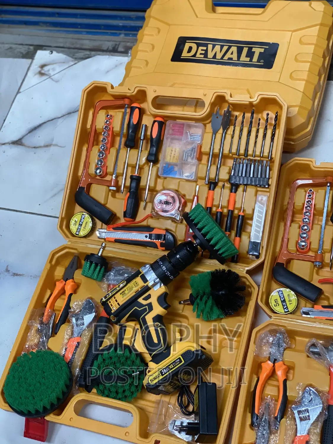 Complete Drill Machine Brush With Tools KIT