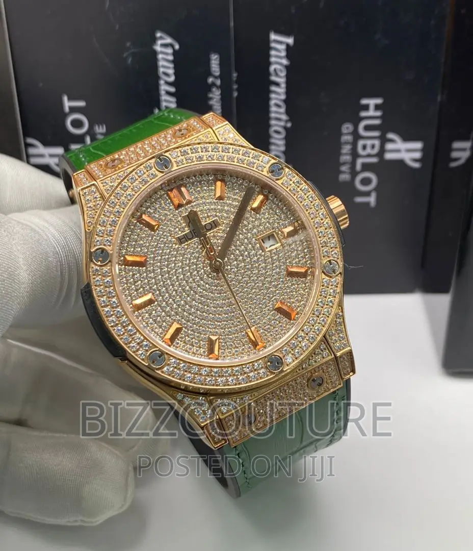 Original HUBLOT Rubber Strap Watch Available in Store