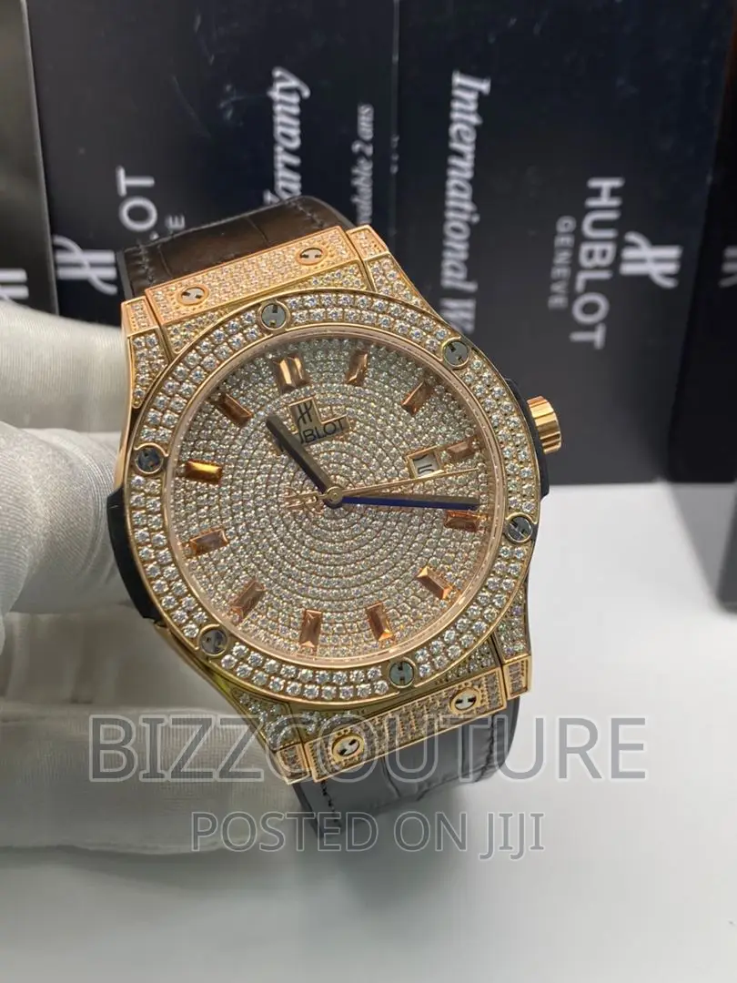 Original HUBLOT Rubber Strap Watch Available in Store