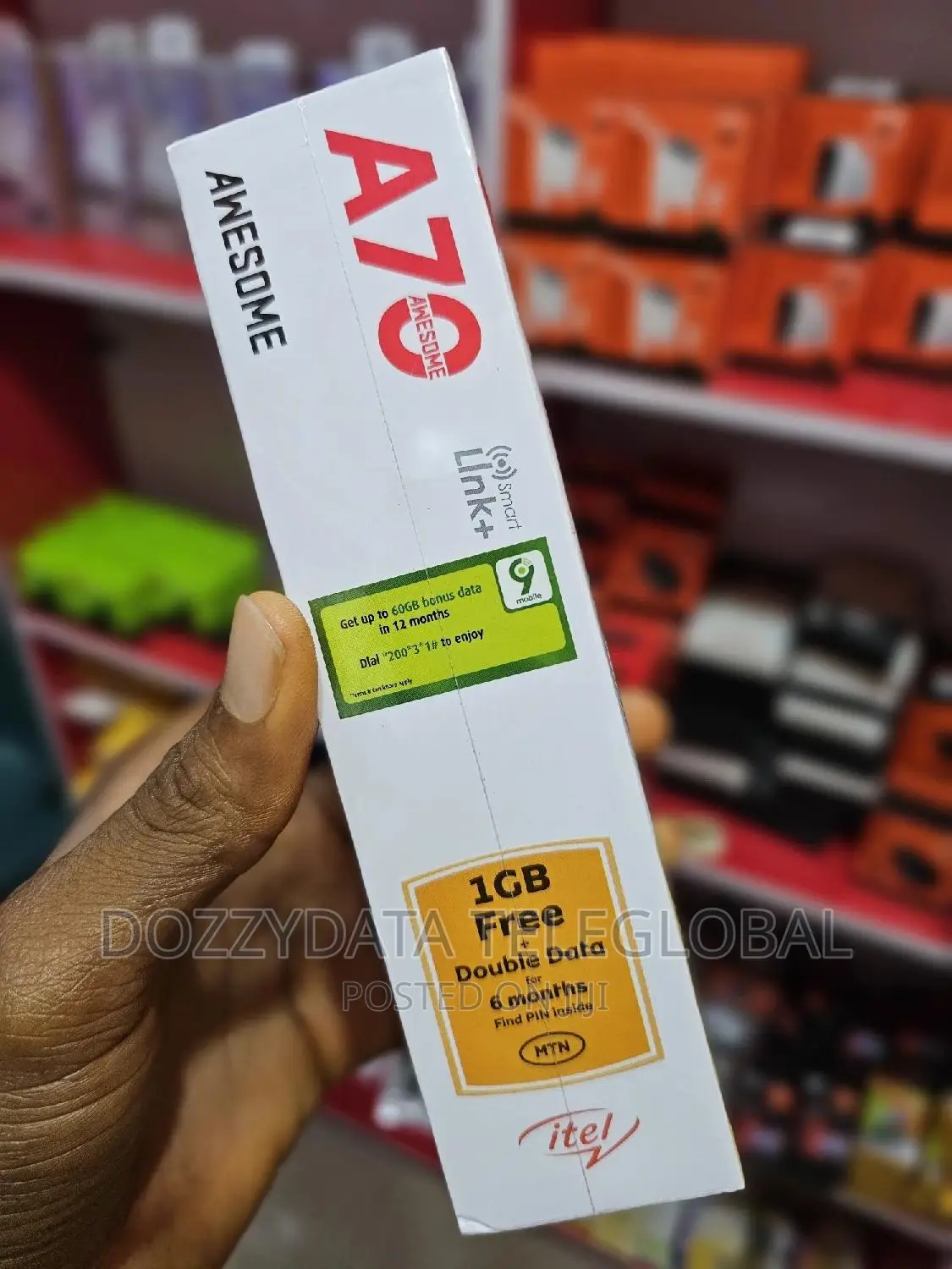 New Itel A70 128 GB