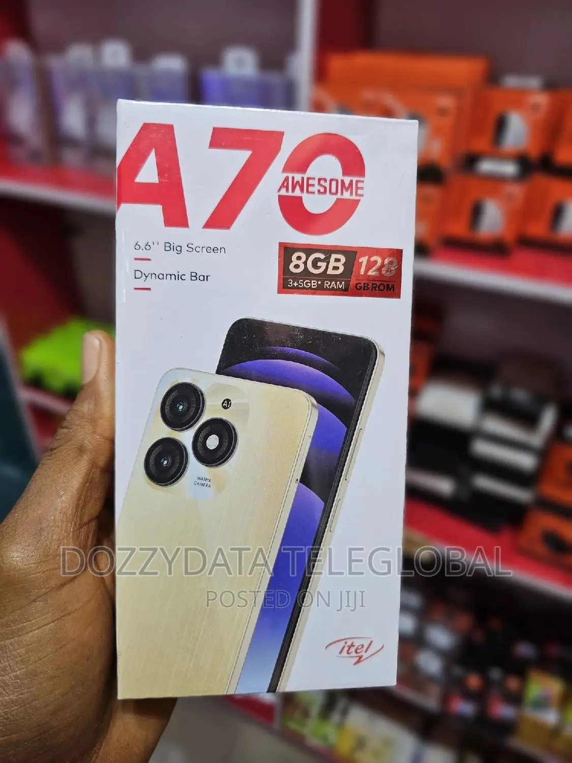 New Itel A70 128 GB