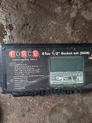 41pcs 1⁄2inches Original Force Socket Set