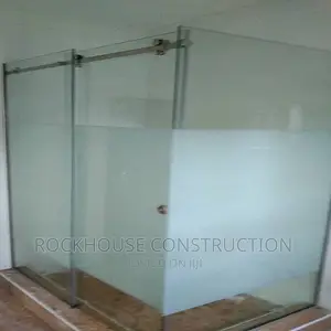 Shower Cubicle With Frosting Tempered Glass