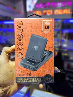 Newage Multipurpose Wireless 10000mah Charging Powerbank
