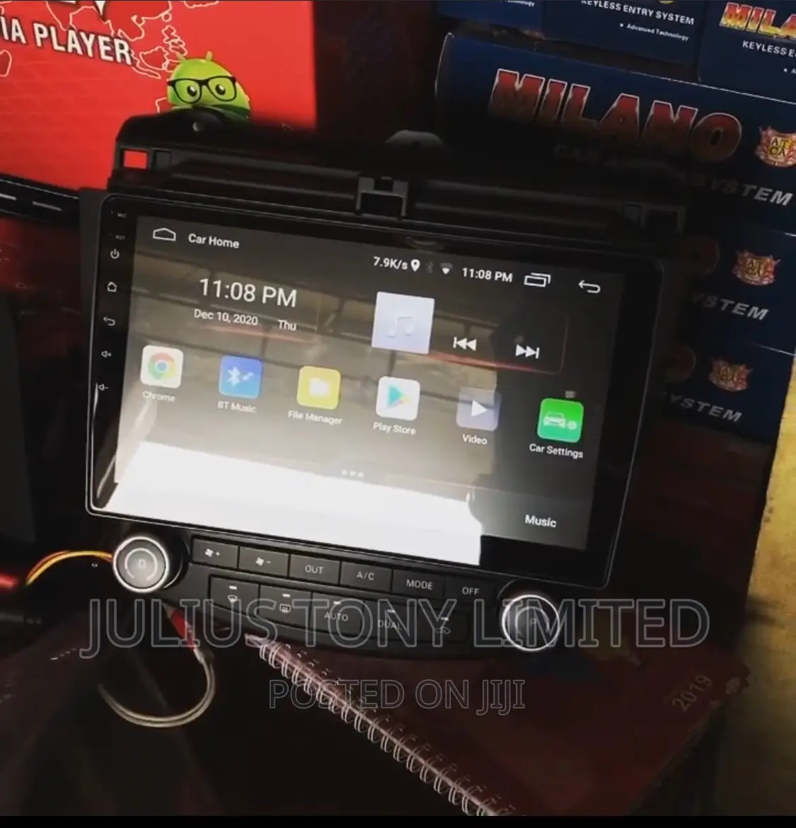 Honda Accord Android Navigation System 2003-2007