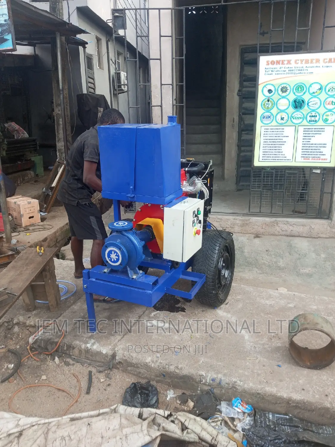 Disele Irrigation Pump System