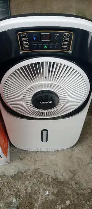 Lontor Ac/Dc Water Mist Cooler, Rechargable Fan 12",2.5lt.