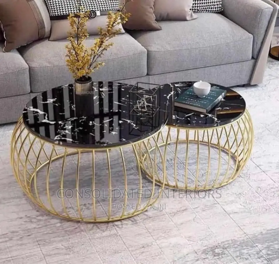 Marble Centre Table Set